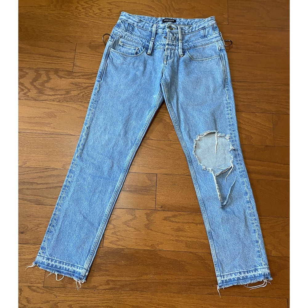 Vintage Guess Jeans Womens Midnight Studios Shane Gonzales 31x31 Sz 2 Made USA